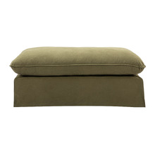 Jude Slipcover Ottoman